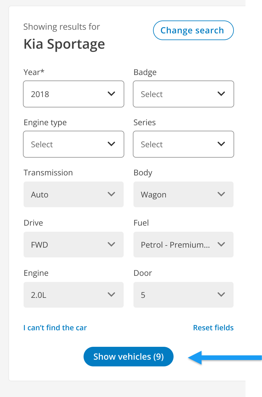 A screenshot of a car registration form

AI-generated content may be incorrect., Picture